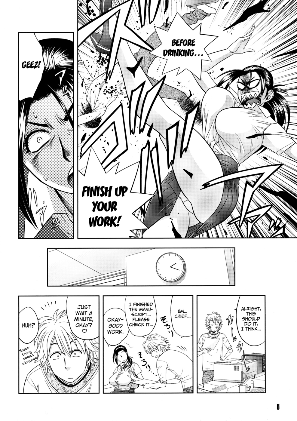 Hentai Manga Comic-Beautiful Editor-in-Chief's Secret-Read-8